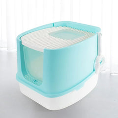 MG Enterprise Cat Litter Box Easy Clean Excrement Splash Proof for Garden