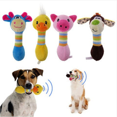Toy Squeaky Dog Plush Shaped Slippers Pet Toy Puppy Chew Pet Toy