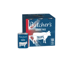 Butcher's Tripe Wet Dog Food Tins 18 x 400g (Pack of 1)