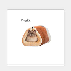 Snooze Tunnel and Mat for Pets Cats Dogs and Kittens for Travel or Home