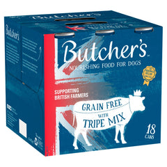 Butcher's Tripe Wet Dog Food Tins 18 x 400g (Pack of 1)