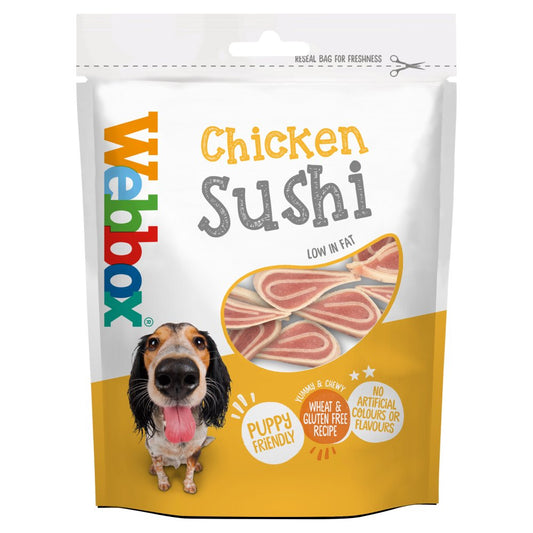 Webbox Chicken Sushi 80g (Pack of 14)