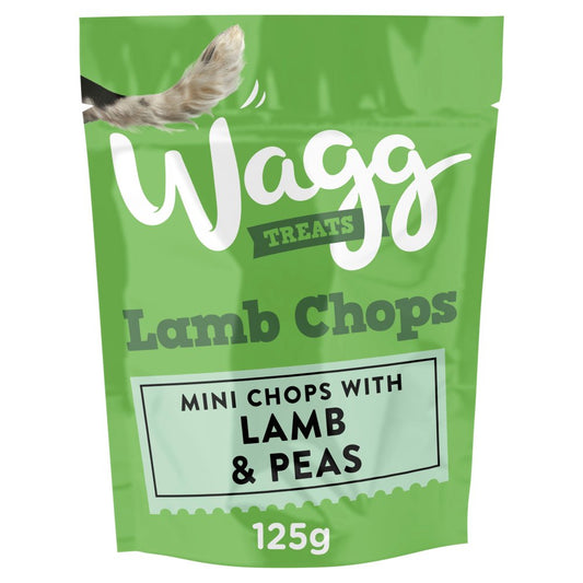 Wagg Treats Lamb Chops 125g (Pack of 7) - Hungry Tails