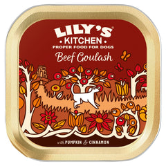 Lily's Kitchen Beef Goulash Adult Wet Dog Food 150g (Pack of 10)