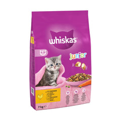 Whiskas Kitten Chicken Dry Food 7kg (Pack of 1)