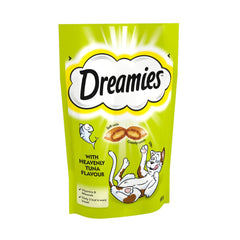 Dreamies Cat Treat Biscuits with Tuna Flavour 60g (Pack of 8) - Hungry Tails
