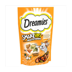 Dreamies Shakeups Multivitamins Rockin Rooster Cat & Kitten Treats 55g (Pack of 8) - Hungry Tails