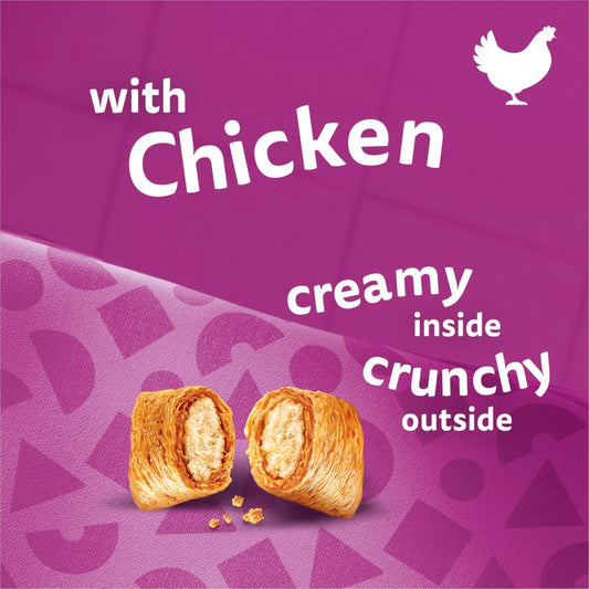 Whiskas Relax & Unwind Adult Cat Treats with Chicken 45g (Pack of 8) - Hungry Tails