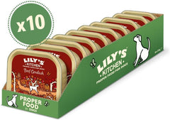 Lily's Kitchen Beef Goulash Adult Wet Dog Food 150g (Pack of 10)