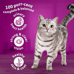 Whiskas 1+ Chicken Adult Dry Cat Food 800g (Pack of 5)