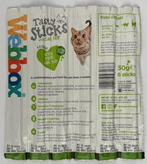 Webbox 6 Tasty Sticks with Cat Nip 30g (Pack of 25)
