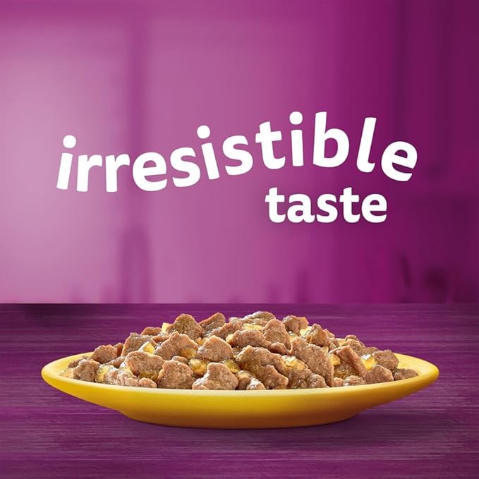 Whiskas 1+ Mixed Menu Adult Cat Food Pouches in Jelly 12 x 85g (Pack of 1) - Hungry Tails