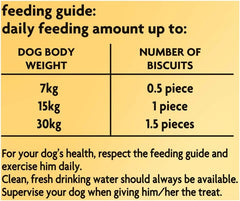 BONIO Meaty Chip Dog Biscuits 375g (Pack of 5)