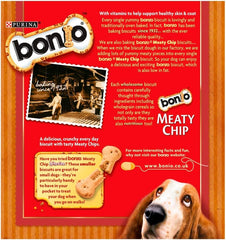 BONIO Meaty Chip Dog Biscuits 375g (Pack of 5)