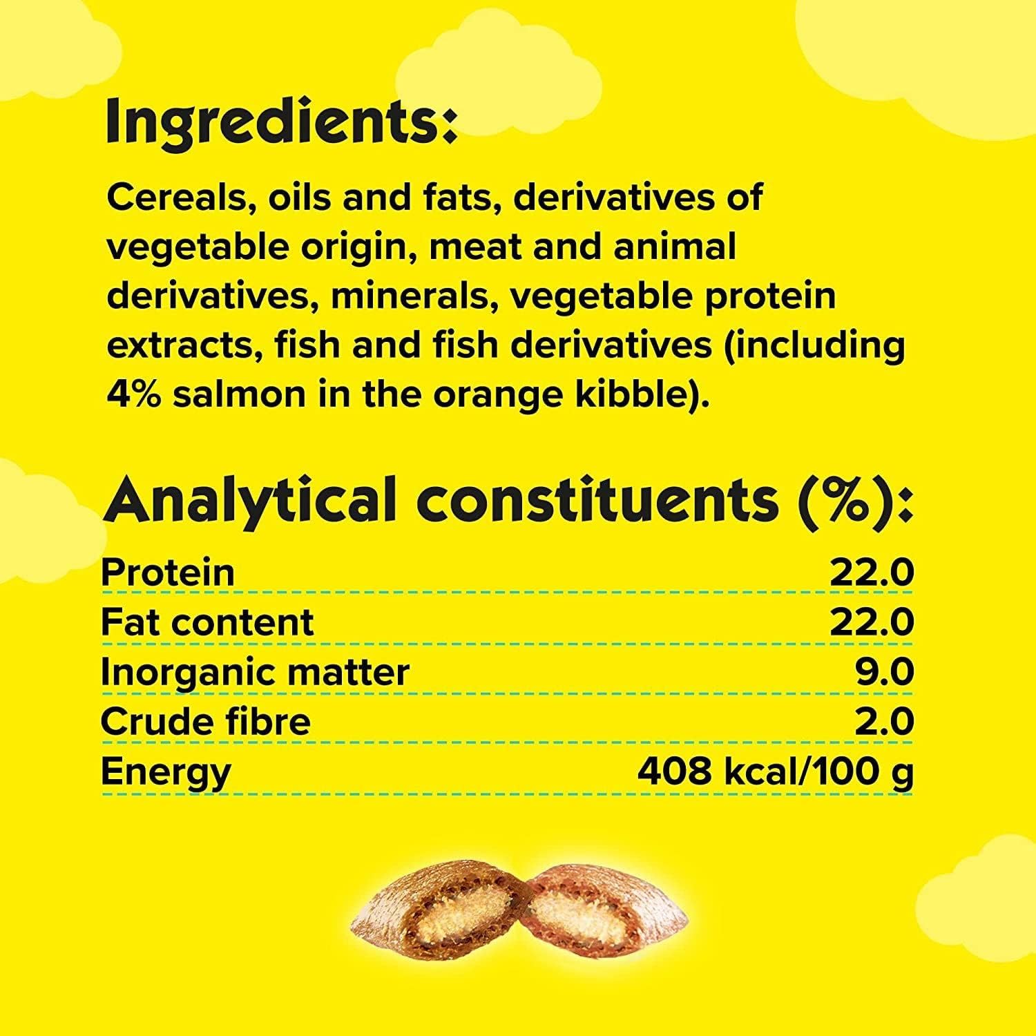 Dreamies Mix Cat Treat Biscuits with Salmon & Tuna Flavour 60g (Pack of 8) - Hungry Tails