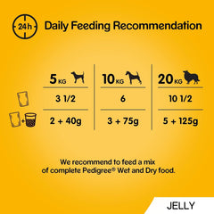 Pedigree Adult Dog Food Pouches Mixed in Gravy 12 x 100g (Pack of 1) - Hungry Tails