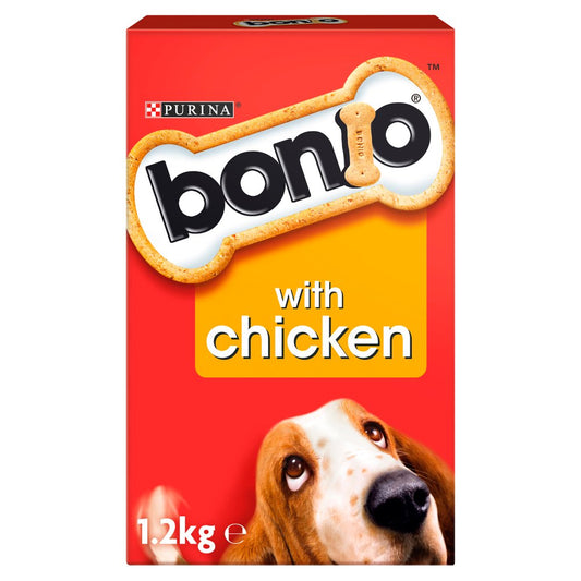 BONIO Chicken Dog Biscuits 1.2kg (Pack of 4)
