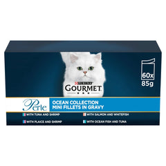 GOURMET Perle Ocean Collection Wet Cat Food 60x85g (Pack of 1)