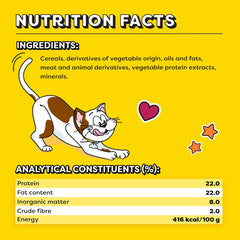 Dreamies Cat Treat Biscuits with Catnip 60g (Pack of 8)