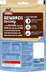 BAKERS Rewards Mixed Variety Dog Treats 100g (Pack of 8) - Hungry Tails