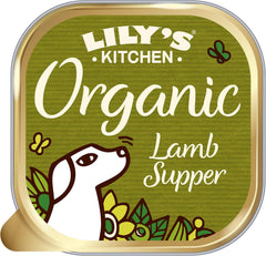 Lily's Kitchen Organic Suppers Tray Multipack Adult Wet Dog Food 10 x 150g (Pack of 1)