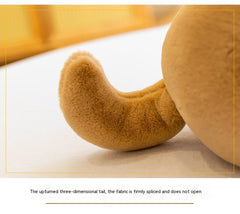 Cute Puppy Plush Doll Cartoon Pomeranian Dog Doll Girl Creative Pillow Toy Room Decoration