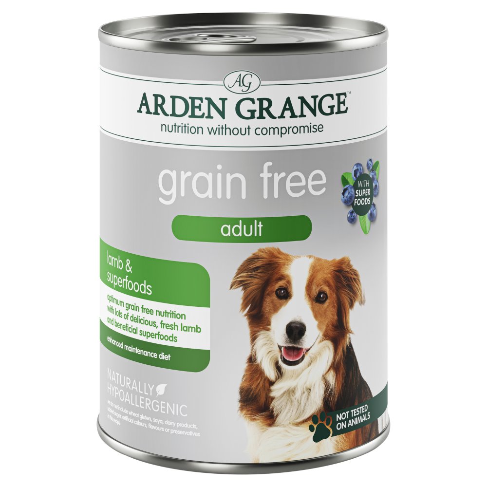 Arden Grange Grain Free Adult Lamb & Superfoods 395g