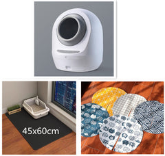 Automatic Self-Cleaning Cat Litter Box Electric Cat Sand Basin Fully Enclosed Automatic Smart Cat Toilet, Automatic Odor Removal Anti-Splash Low Noise