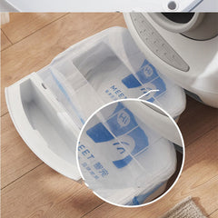 Automatic Self-Cleaning Cat Litter Box Electric Cat Sand Basin Fully Enclosed Automatic Smart Cat Toilet, Automatic Odor Removal Anti-Splash Low Noise