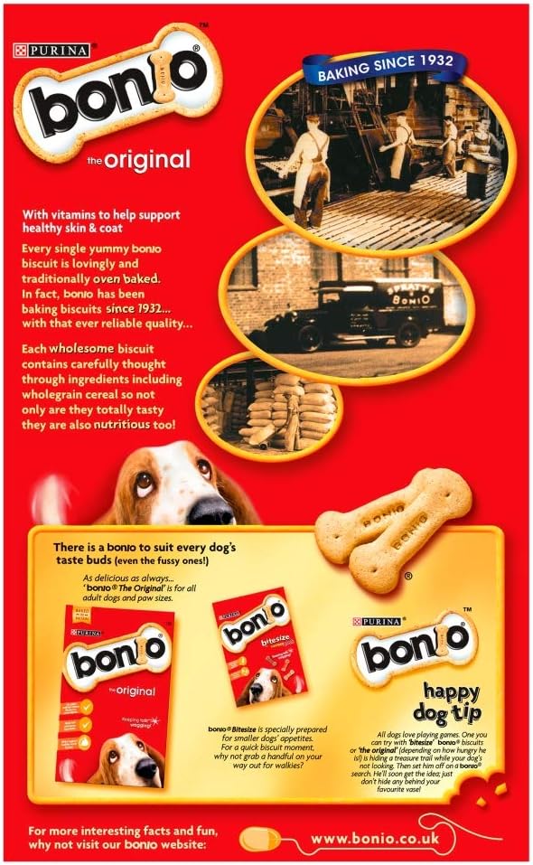BONIO Original Dog Biscuits 650g (Pack of 5) - Hungry Tails