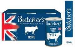 Butcher's Tripe Dog Food Tin 1200g (Pack of 6) - Hungry Tails