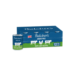Butcher's Tripe Loaf Recipes Wet Dog Food Tins 12 x 400g (Pack of 1)