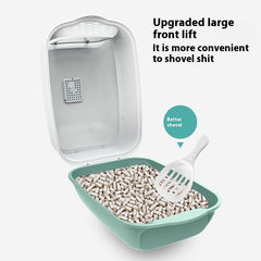 It is more convenient to shovel shit for cats and pure plastic form and easily for cat liters