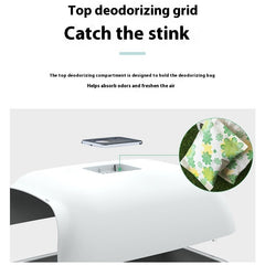 Deodorant Litter Box Cat Tray Fully Enclosed Pet Litter Box Plastic Toilet, Pet Accessories, High Capacity Litter Tray, Cleaning