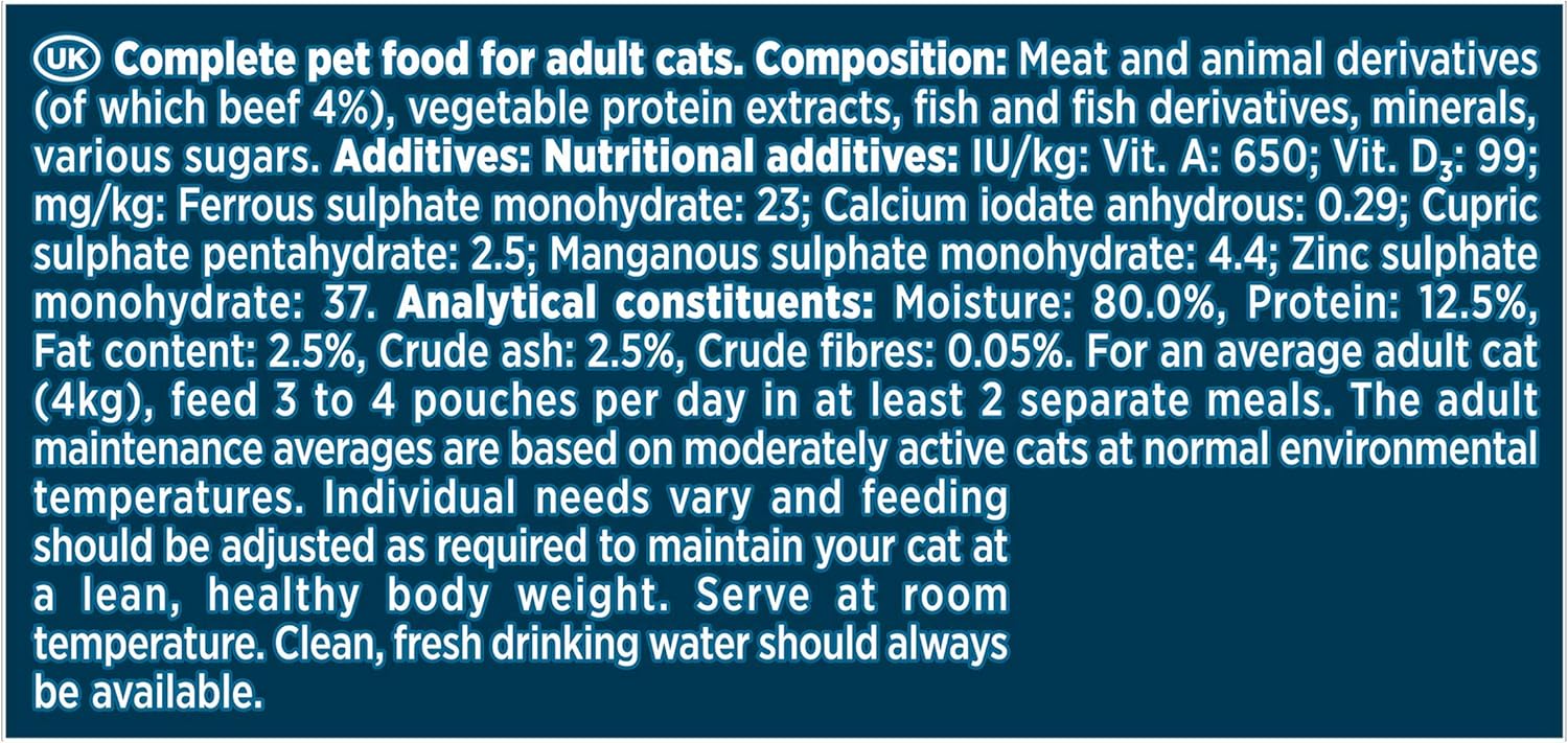 GOURMET Perle Mini Fillets in Gravy Beef Cat Food 85g (Pack of 26) - Hungry Tails