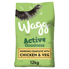 Wagg Active Goodness Rich in Chicken & Veg 12kg (Pack of 1) - Hungry Tails