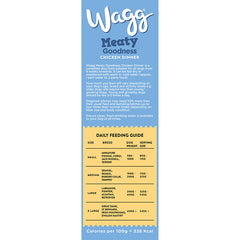 Wagg Meaty Goodness Adult Complete Chicken Dinner Dry Dog Food 2kg (Pack of 4) - Hungry Tails