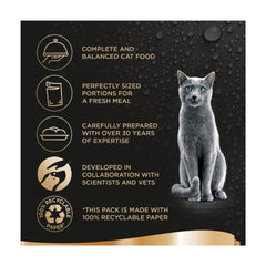 Sheba Fresh & Fine Cat Food Pouches Chicken & Turkey in Gravy 6 x 50g (Pack of 8) - Hungry Tails