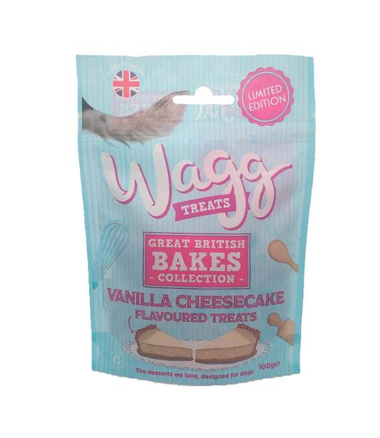 Wagg Great British Bakes Vanilla Cheesecake 100g (Pack of 7)