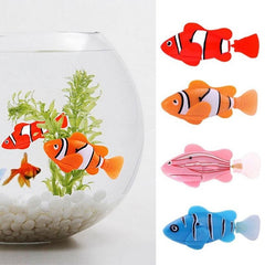 For Cats Fish Tank Toy Swimming Bath Plastic Fish Toy Baby Bath Toy