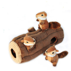 Hide and Seek Dog Toys, Colorful Squeaky Dog Toys for Small & Medium Dogs, Plush Dog Puzzles