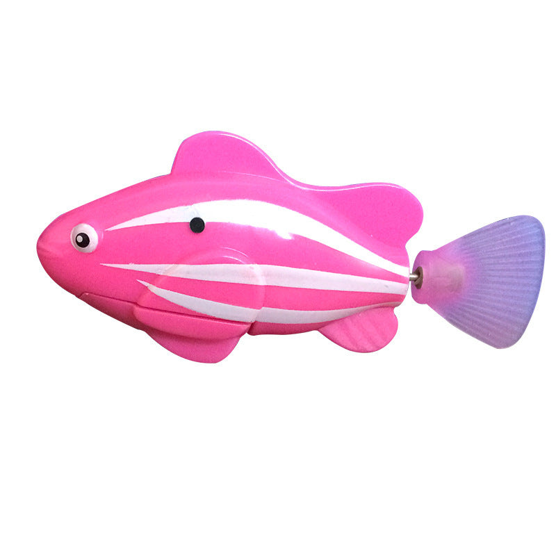 For Cats Fish Tank Toy Swimming Bath Plastic Fish Toy Baby Bath Toy