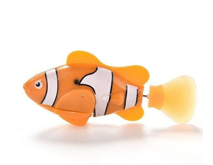 For Cats Fish Tank Toy Swimming Bath Plastic Fish Toy Baby Bath Toy