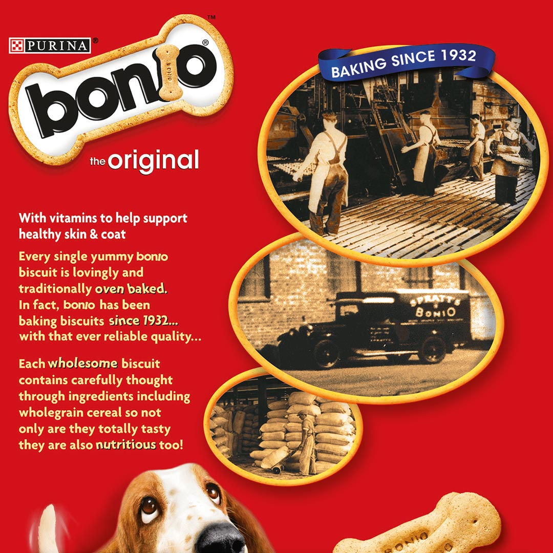 BONIO Chicken Dog Biscuits 1.2kg (Pack of 1)