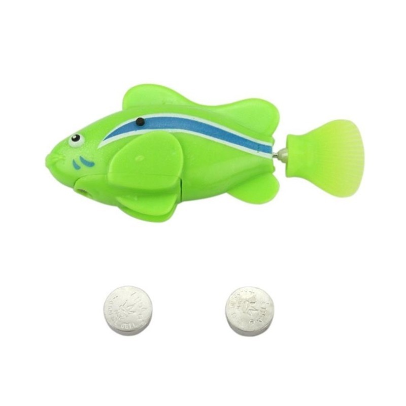 For Cats Fish Tank Toy Swimming Bath Plastic Fish Toy Baby Bath Toy