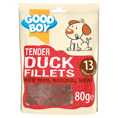 Good Boy Pawsley & Co. Tender Duck Fillets 80g (Pack of 1)