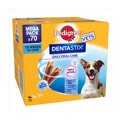 Pedigree Dentastix Daily Adult Small Dog Treats 70 x Dental Sticks 1.1kg (Pack of 1)