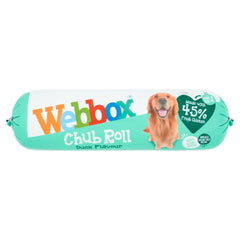 Webbox Chub Roll Duck Flavour 1-7 Years 720g (Pack of 15) - Hungry Tails