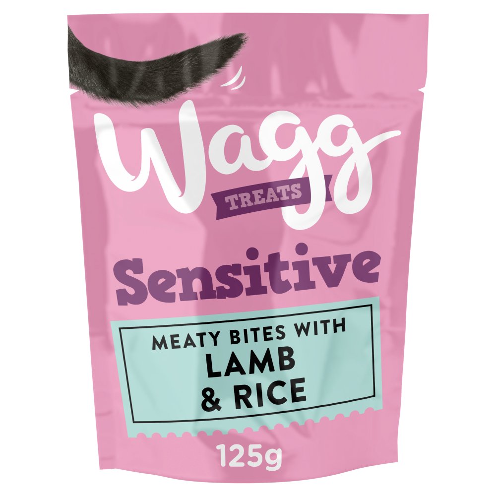 Wagg Sensitive Treats Lamb & Rice 125g (Pack of 7)