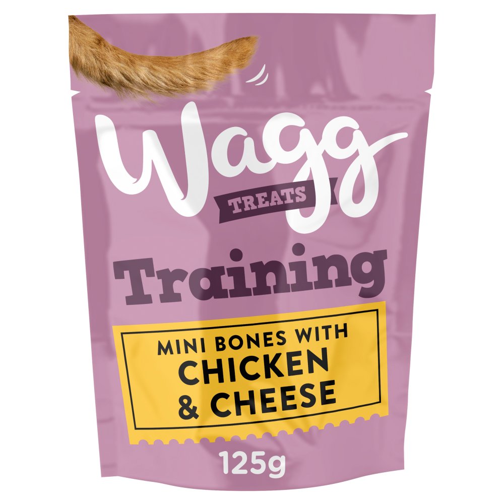 Wagg Training Treats Chicken & Cheese 125g (Pack of 7) - Hungry Tails